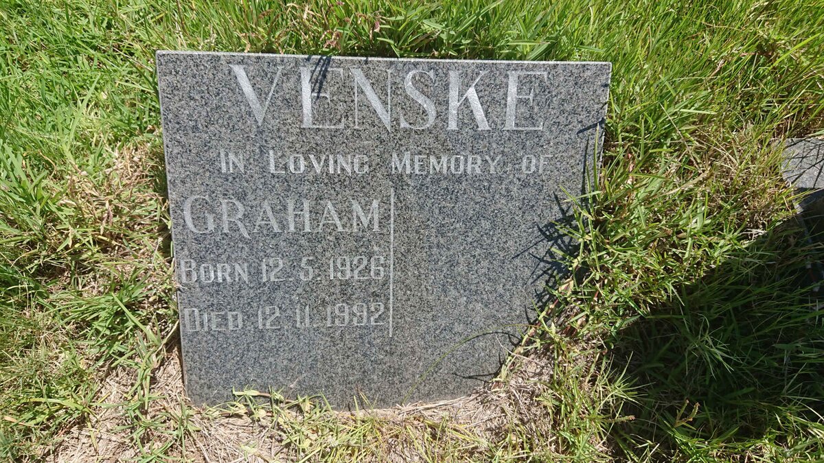 VENSKE Graham 1926-1992
