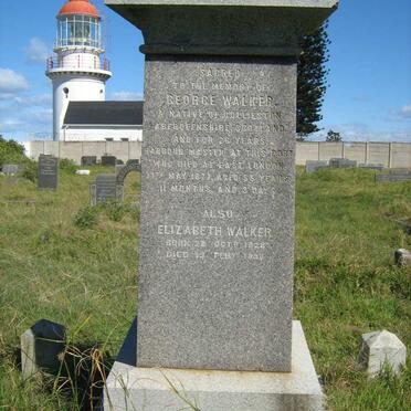 WALKER George -1877 &amp; Elizabeth 1828-1896