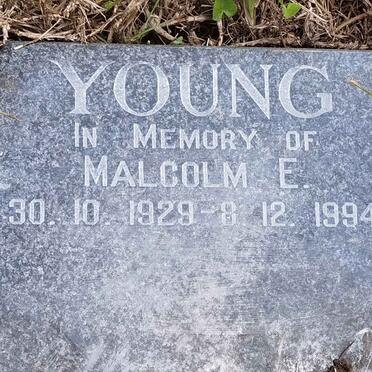 YOUNG Malcolm E. 1929-1994