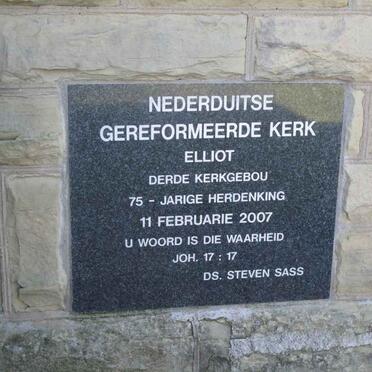 4. Gedenkplaat - 2007