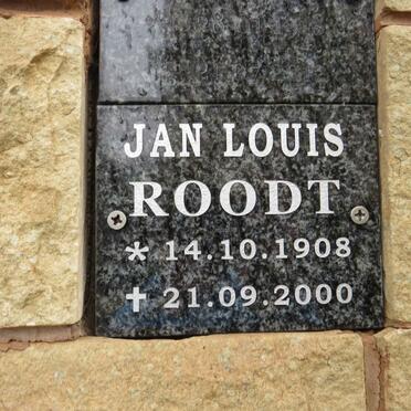 ROODT Jan Louis 1908-2000