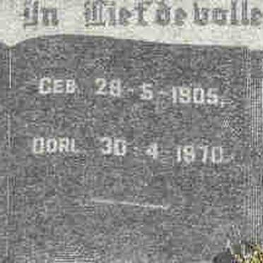 BOTHA Frederick Albertus 1905-1970 &amp; Cecilia Gezina 1908-1963