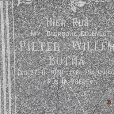 BOTHA Pieter Willem 1908-1952