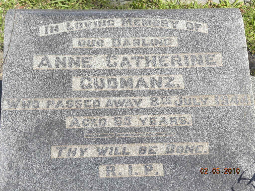 GUDMANZ Anne Catherine -1944