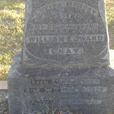 GRAY William Edward 1858-1928
