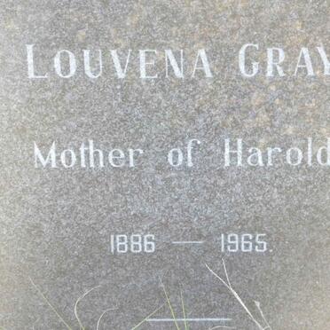 GRAY Louvena 1886-1965