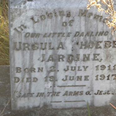 JARDINE Ursula Phoebe 1911-1917