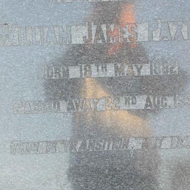 PAXTON William James 1882-1952