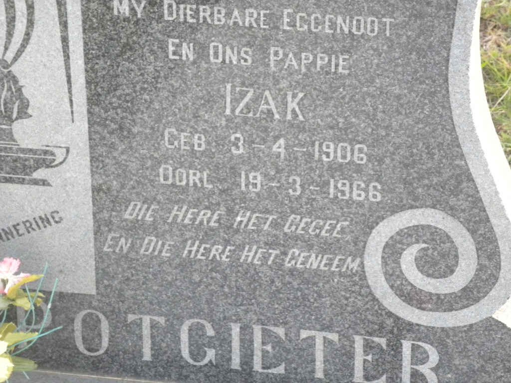POTGIETER Izak 1906-1966