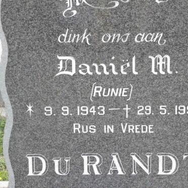 RANDT Daniel M., du 1943-1991
