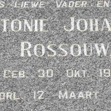ROSSOUW Antonie Johannes 1923-1979