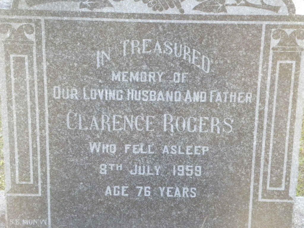 ROGERS Clarence -1959