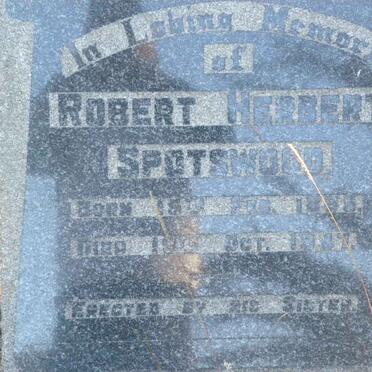 SPOTSWOOD Robert Herbert 1865-1947