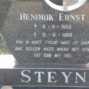 STEYN Hendrik Ernst 1956-1988