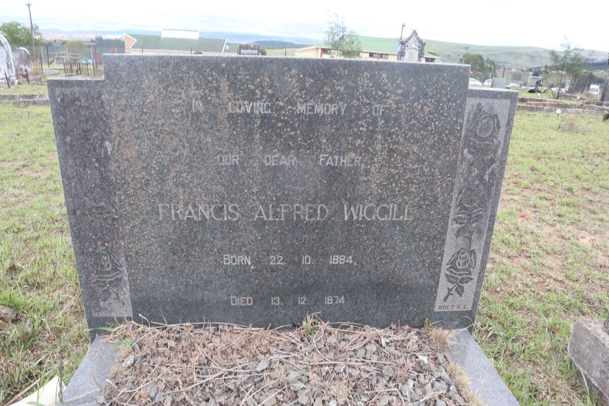 WIGGILL Francis Alfred 1884-1974