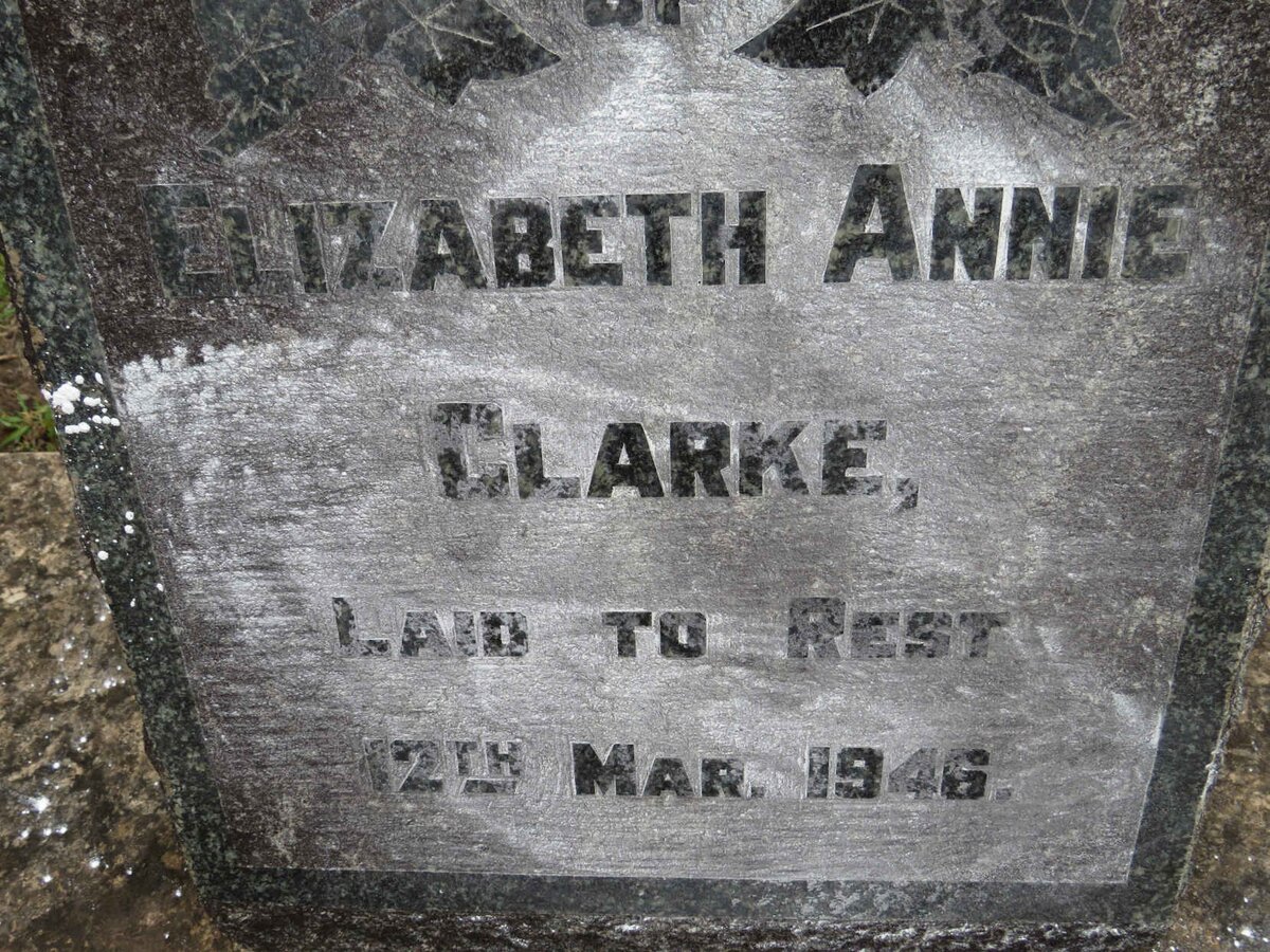 CLARKE Elizabeth Annie -1946