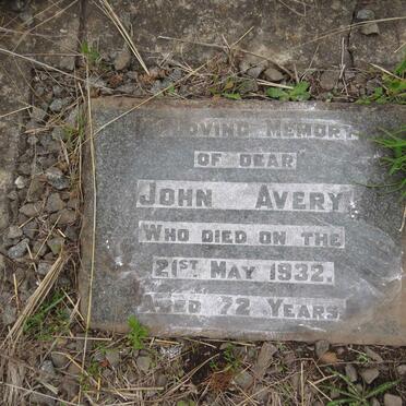 AVERY John -1932