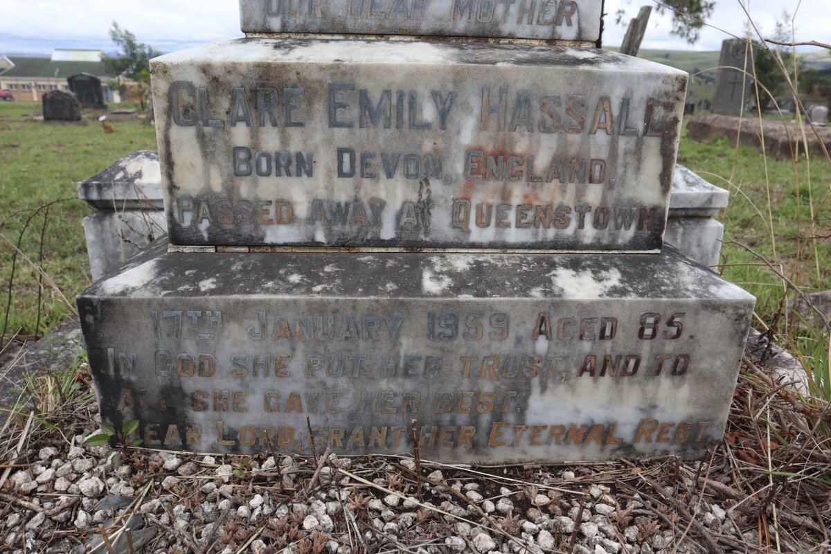 HASSALL Clare Emily -1959