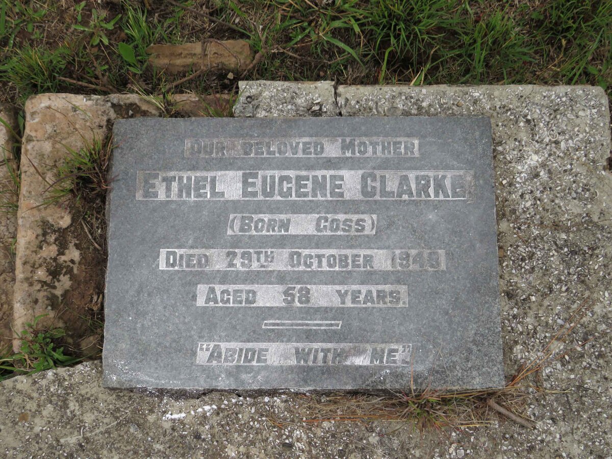 CLARKE Ethel Eugene nee GOSS -1948