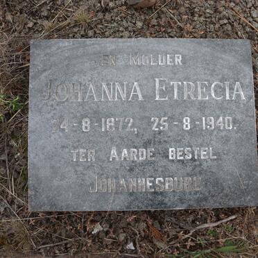 MARAIS Jacobus Stephanus 1870-1948 &amp; Johanna Etrecia 1872-1940