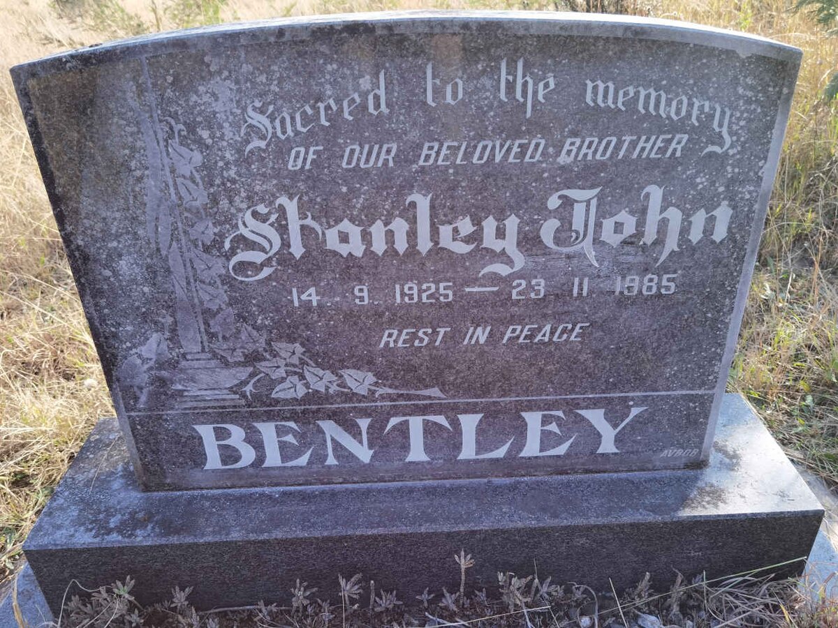BENTLEY Stanley John 1925-1985