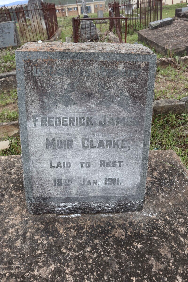 CLARKE Frederick James Muir -1911