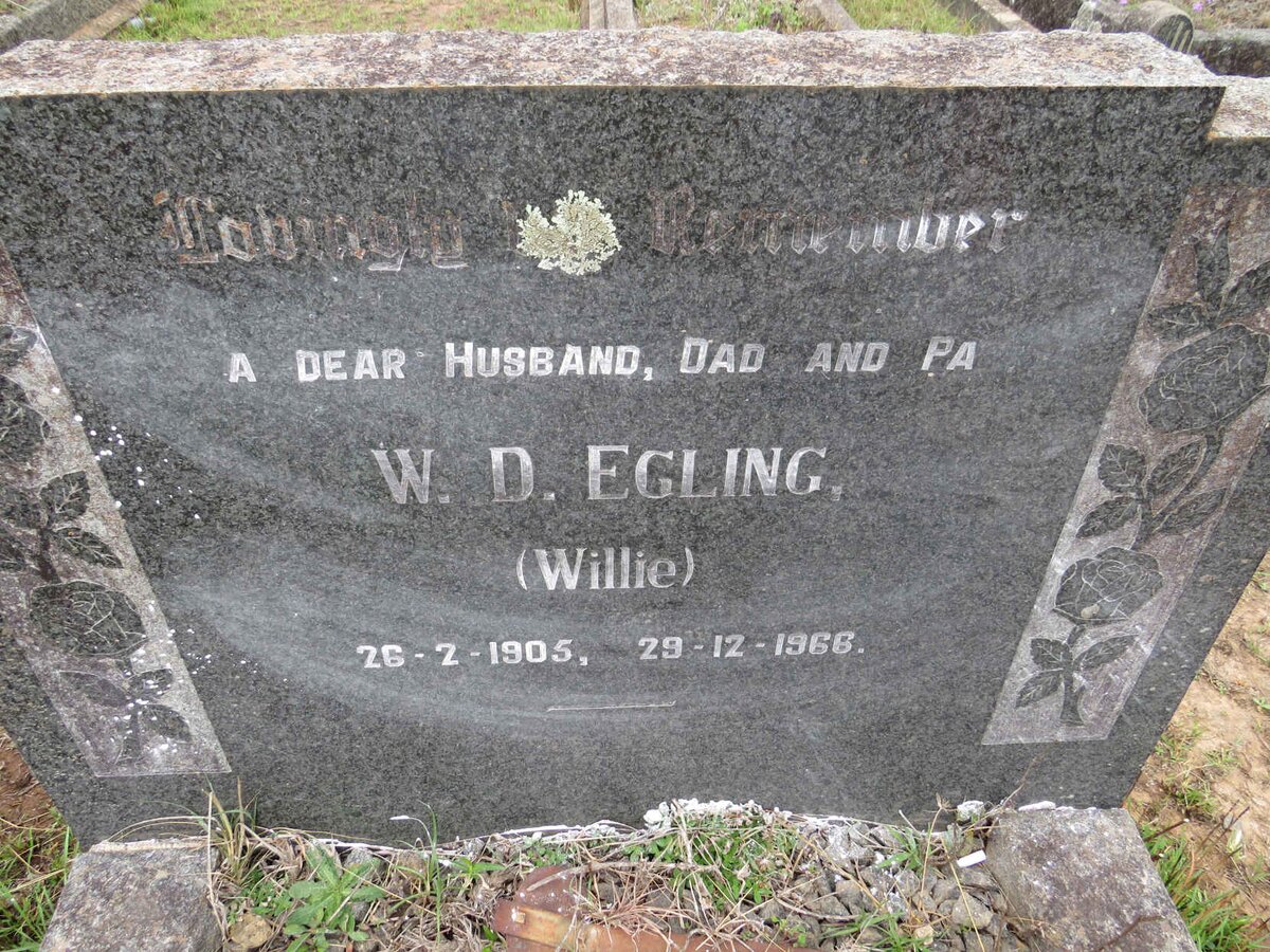 EGLING W.D. 1905-1966