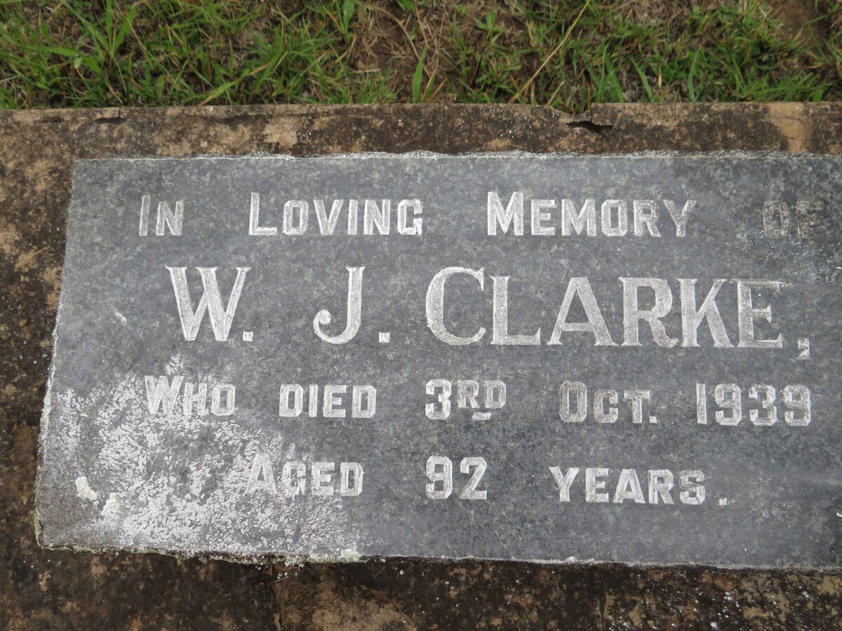 CLARKE W.J. -1939