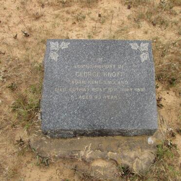 KNOTT George -1891