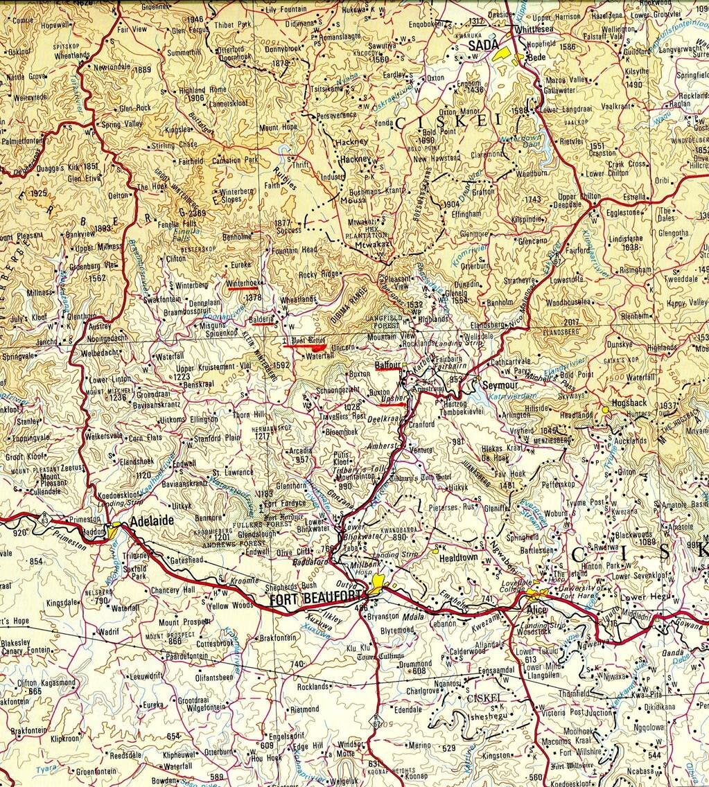 1. Map indicating location of Balderja farm