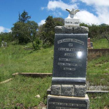 JAMES Ella Francis nee THOMPSON -1931