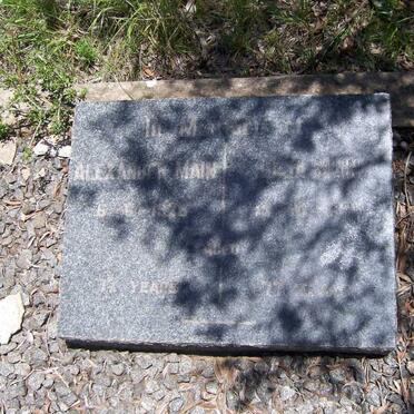 MAIN Alexander -1929 &amp; Julia -1931