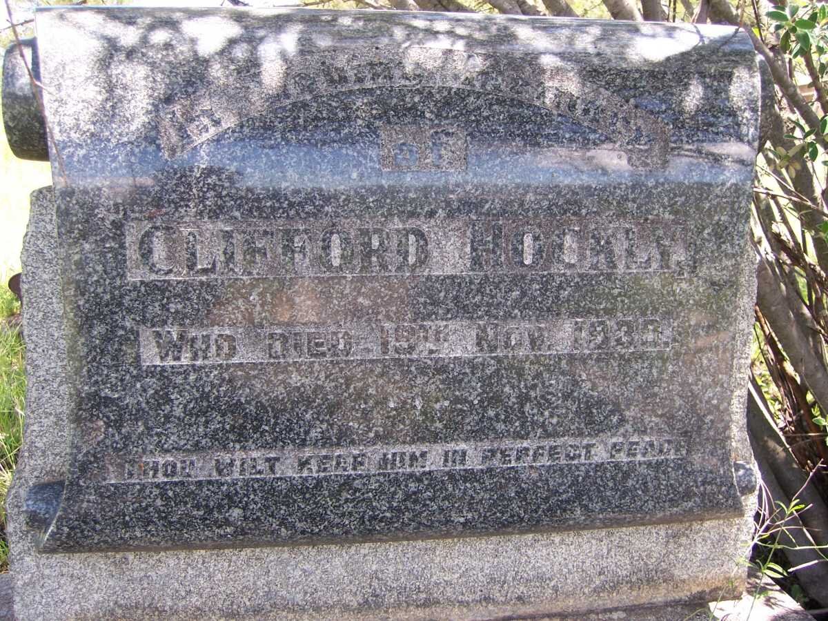 HOCKLY Clifford -1938