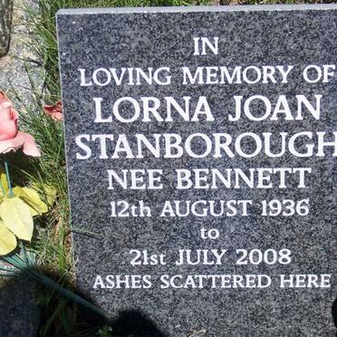 STANBOROUGH Lorna Joan nee BENNETT 1936-2008