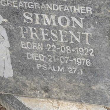 PRESENT Simon 1922-1976