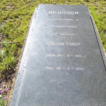 BEUGGER Walter Furst 1921-1976