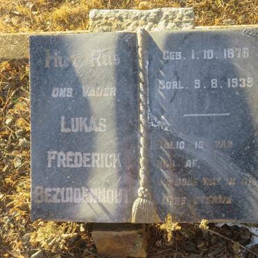 BEZUIDENHOUT Lukas Frederick 1878-1939