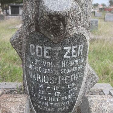 COETZER Marius Petrus 1960-1973 