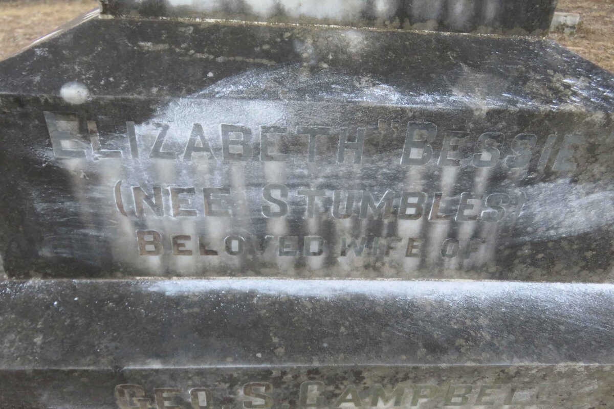 CAMPBELL Elizabeth nee STUMBLES -1934