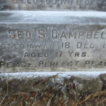 CAMPBELL Elizabeth nee STUMBLES -1934