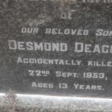 DEACON Desmond -1953