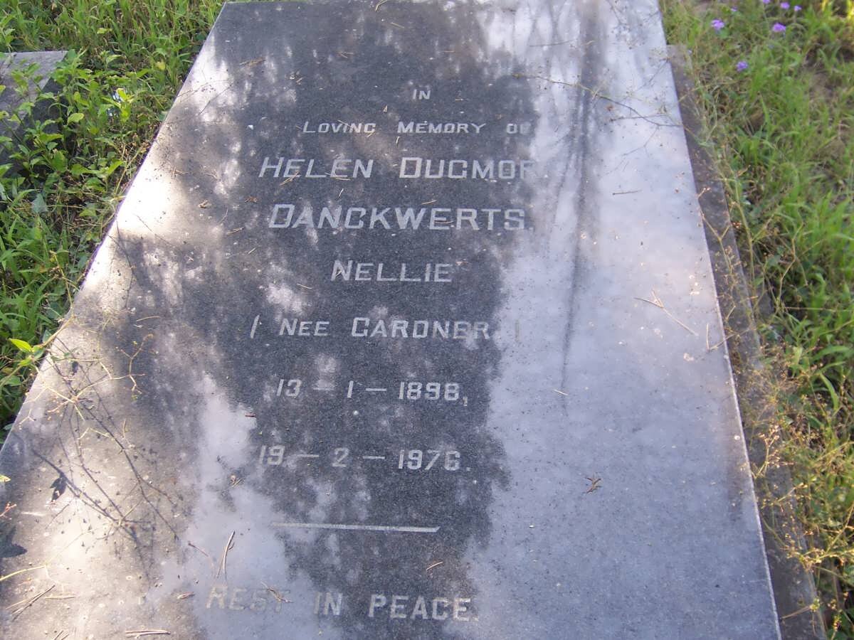 DANCKWERTS Helen Dugmor nee GARDNER 1898-1976