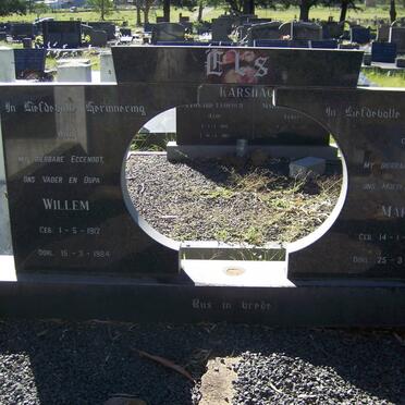 ELS Willem 1912-1984 &amp; Maria 1921-1996