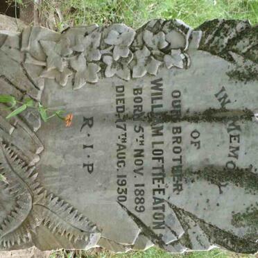 EATON William, LOFTIE 1889-1930
