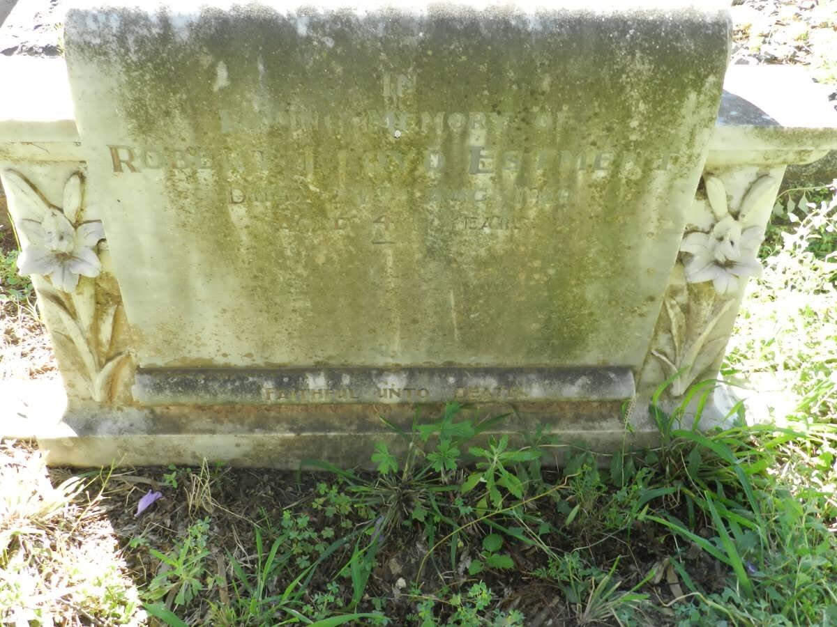 ESTMENT Robert Lloyd -1924