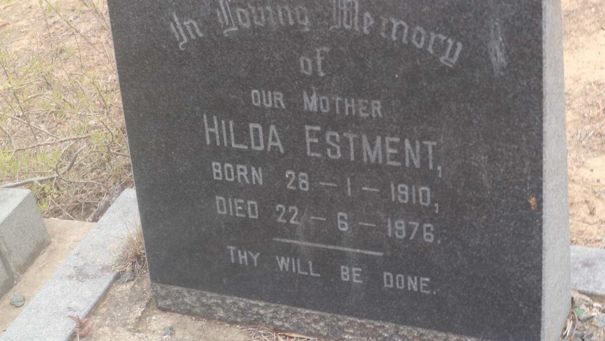 ESTMENT Hilda 1910-1976