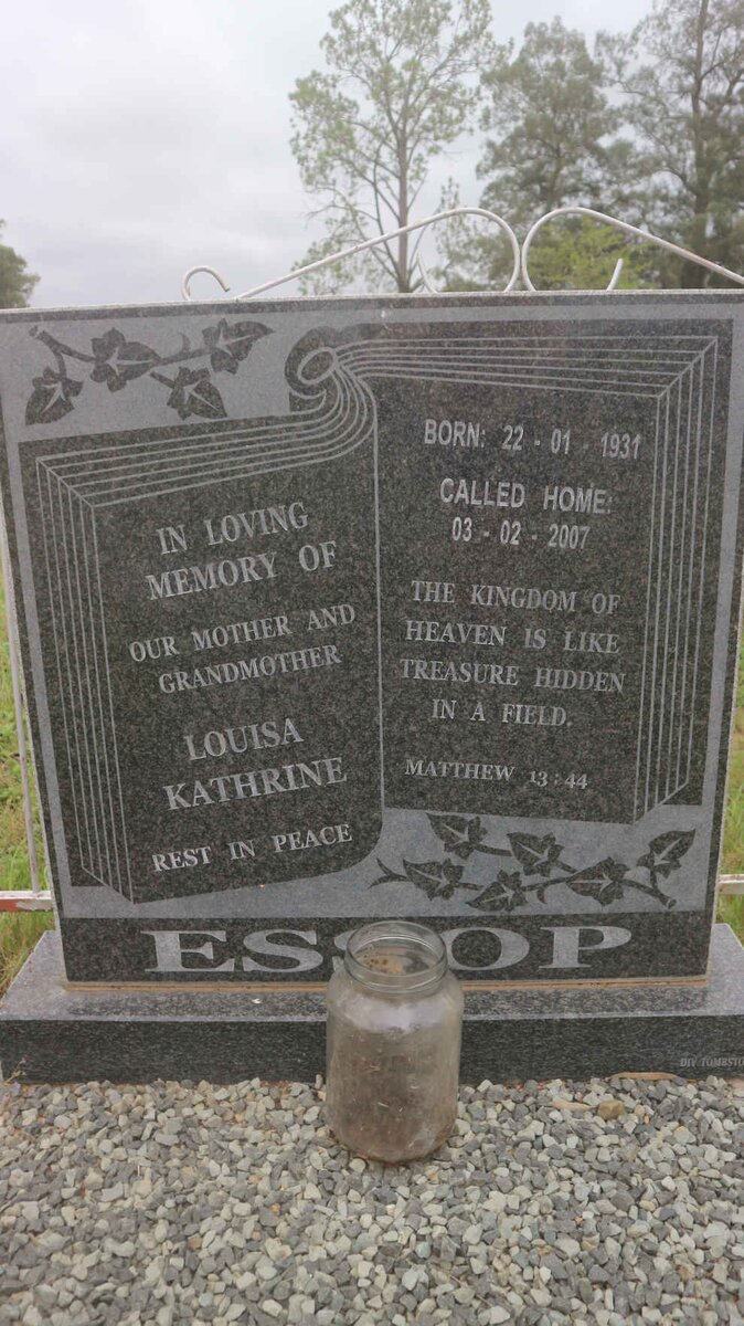 ESSOP Louisa Kathrine 1931-2007