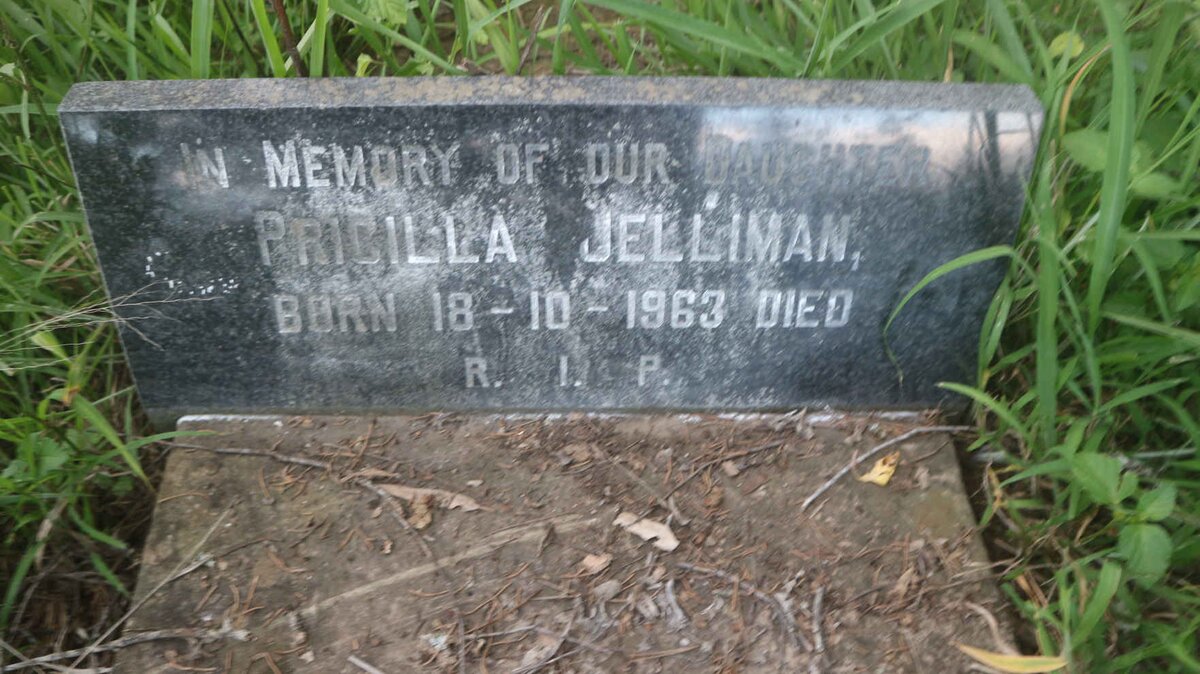 JELLIMAN Pricilla 1963-1963