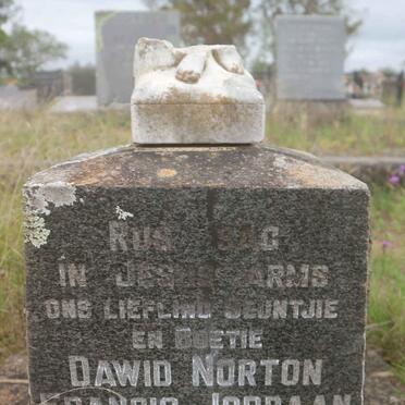 JORDAAN Dawid Norton Francis 1957-1958 