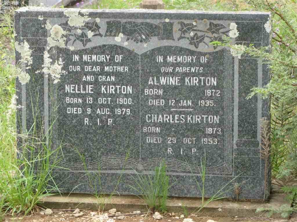 KIRTON Charles 1873-1953 &amp; Alwine 1872-1935